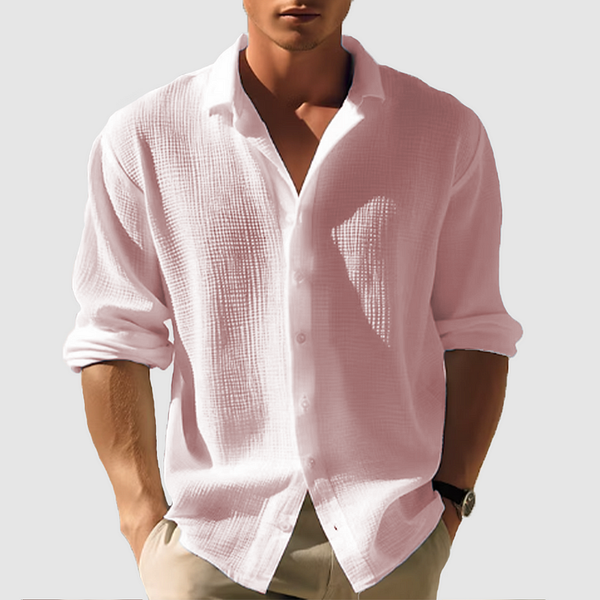Felix - Langærmet Herre Button Down Skjorte