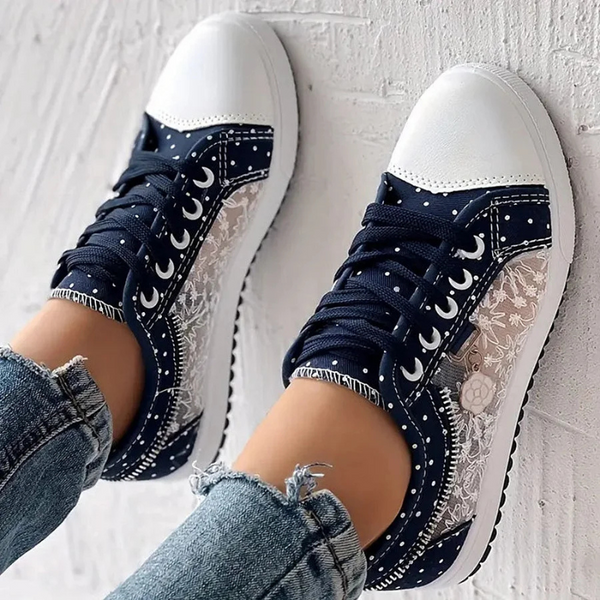 Xylia - Komfortable Dame Sneakers Ortopædiske Sko
