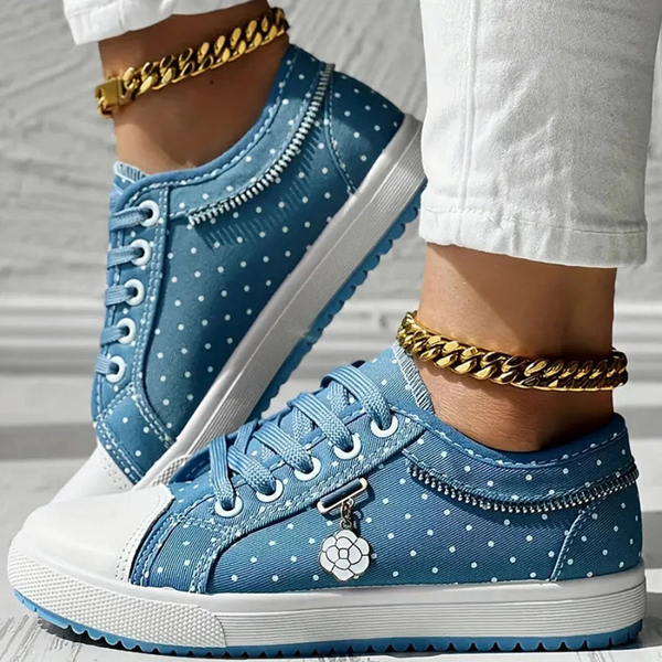 Xylia - Komfortable Dame Sneakers Ortopædiske Sko