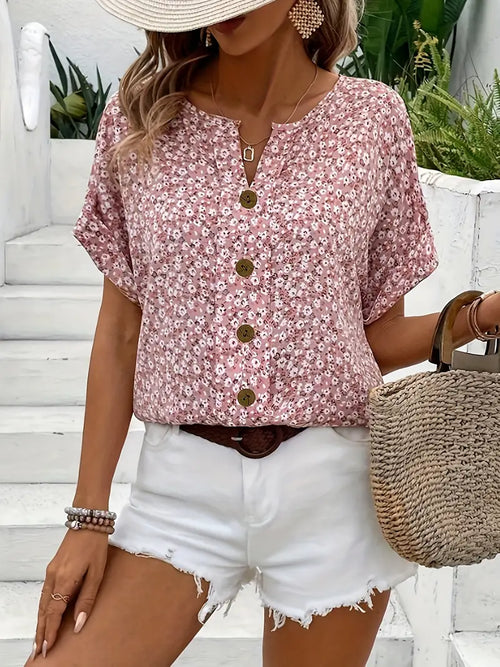 Brighton - Dame Bluse Med Blomsterprint