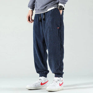 Callum - Herre Fløjls Joggerbukser Relaxed Fit