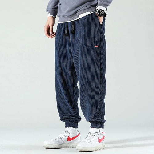 Callum - Herre Fløjls Joggerbukser Relaxed Fit