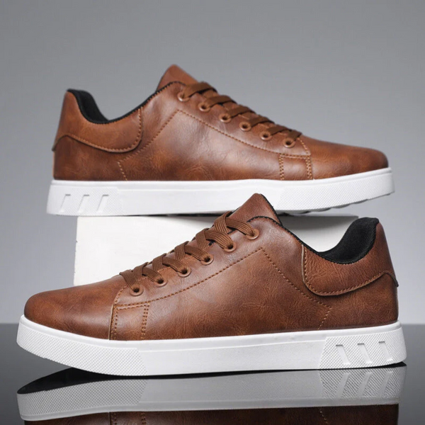 Gunner - Herre Lave Sneakers Med Snørebånd