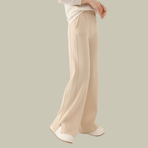 Paislee - Dame Wide Leg Bukser Med Høj Talje