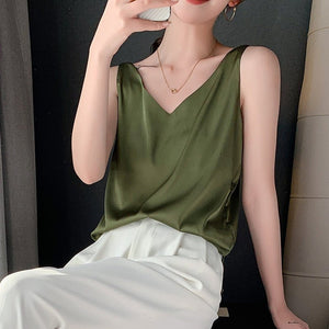 Signe - Dame Satincamisole Top