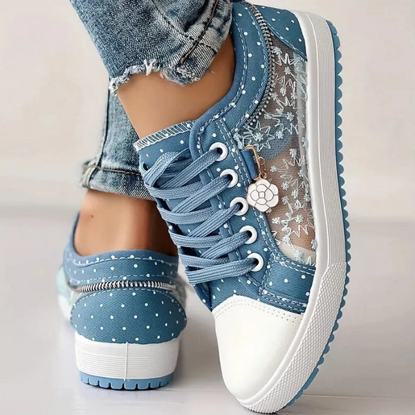 Xylia - Komfortable Dame Sneakers Ortopædiske Sko