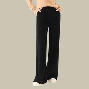 Paislee - Dame Wide Leg Bukser Med Høj Talje