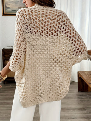 Asta - Dame Åben Draperet Cardigan