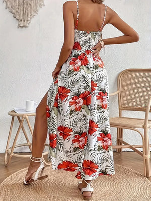 Ula - Stilfuld Blomster Kjole