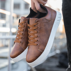 Gunner - Herre Lave Sneakers Med Snørebånd