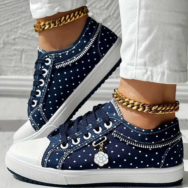 Xylia - Komfortable Dame Sneakers Ortopædiske Sko
