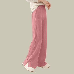 Paislee - Dame Wide Leg Bukser Med Høj Talje