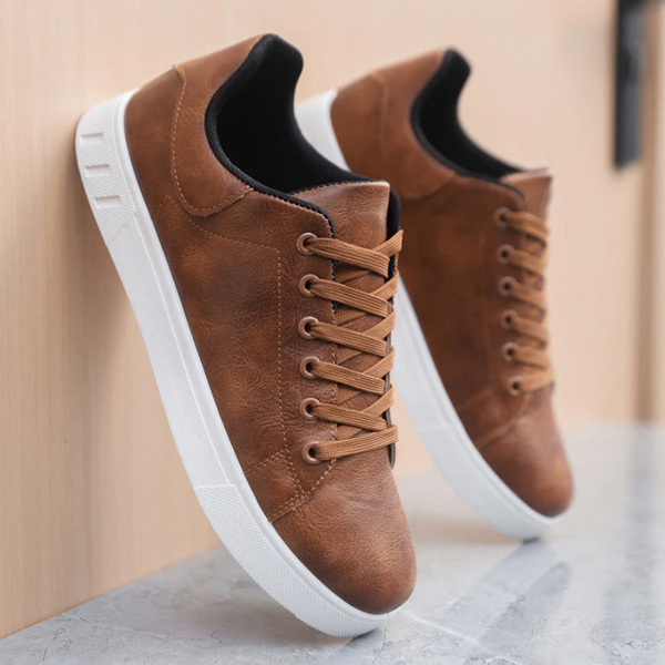 Gunner - Herre Lave Sneakers Med Snørebånd