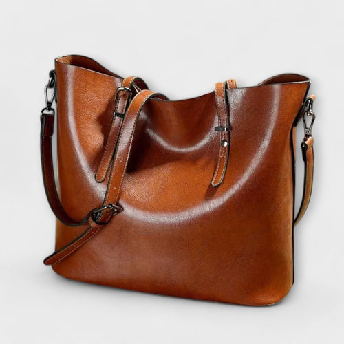 Shari - Skuldertaske Til Dame Vintage Med Rum