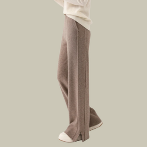 Paislee - Dame Wide Leg Bukser Med Høj Talje