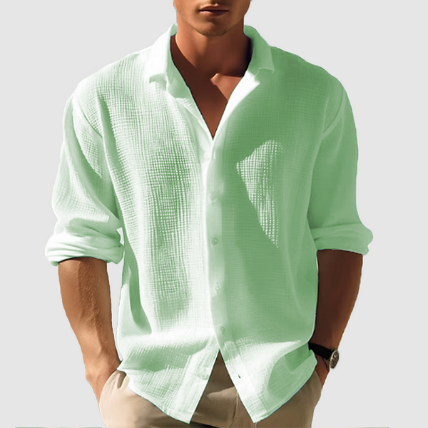 Felix - Langærmet Herre Button Down Skjorte