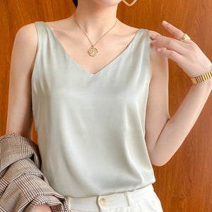 Signe - Dame Satincamisole Top