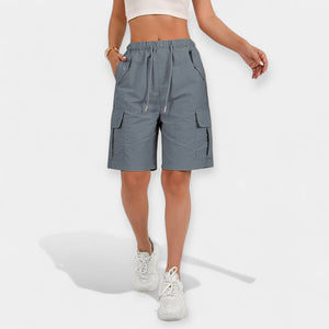 Nadia - Dame Cargo Shorts Med Lommer