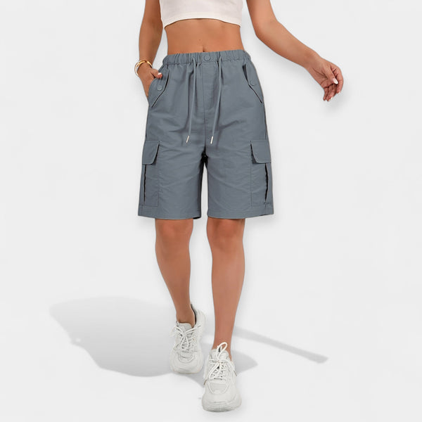 Nadia - Dame Cargo Shorts Med Lommer