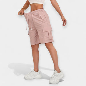 Nadia - Dame Cargo Shorts Med Lommer