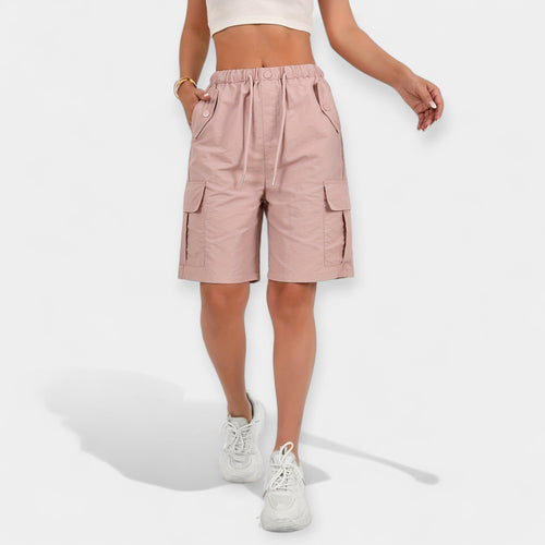 Nadia - Dame Cargo Shorts Med Lommer