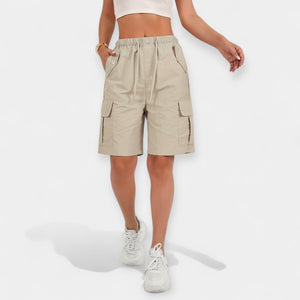 Nadia - Dame Cargo Shorts Med Lommer