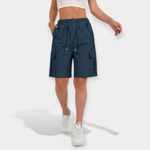 Nadia - Dame Cargo Shorts Med Lommer