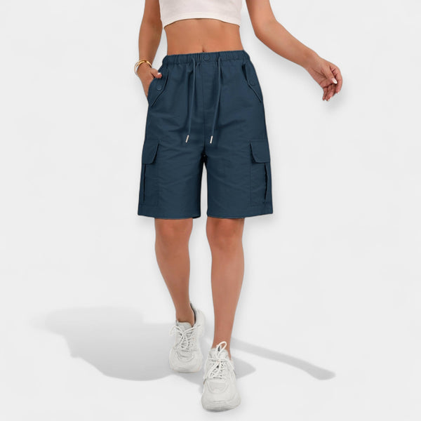 Nadia - Dame Cargo Shorts Med Lommer