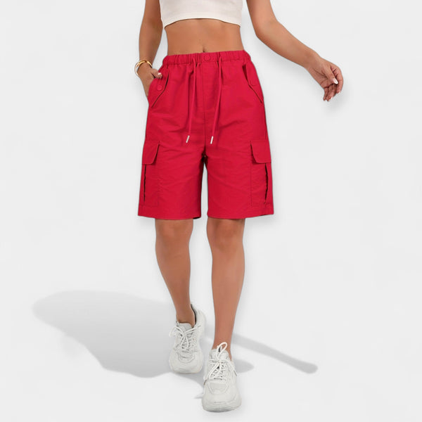 Nadia - Dame Cargo Shorts Med Lommer