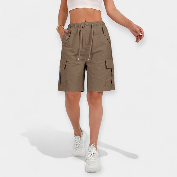 Nadia - Dame Cargo Shorts Med Lommer