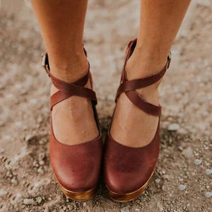 Jacey - Dame Wedge Pumps Med Lukket Tå