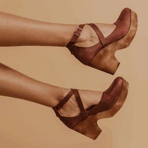 Jacey - Dame Wedge Pumps Med Lukket Tå