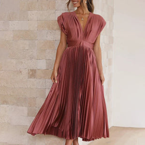 Zenobia - Elegant Blomster Kjole