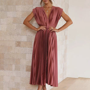 Zenobia - Elegant Blomster Kjole