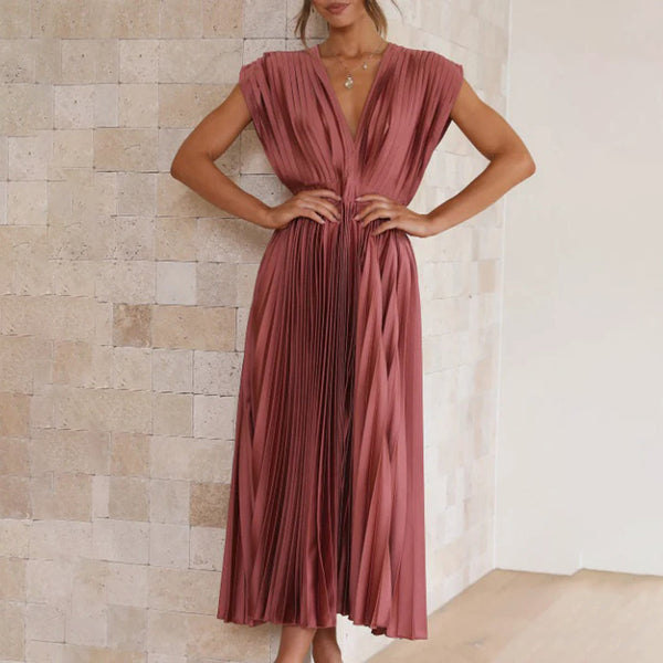 Zenobia - Elegant Blomster Kjole
