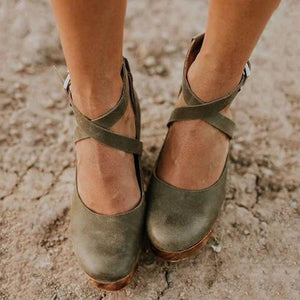 Jacey - Dame Wedge Pumps Med Lukket Tå