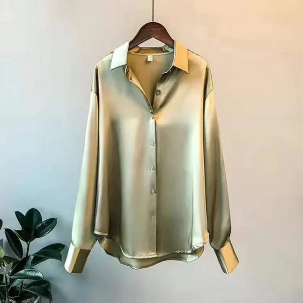Stine - Damebluse Med Lange Ærmer Loose Fit