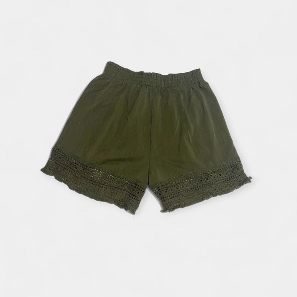 Dahlia - Broderet Kant Dame Shorts