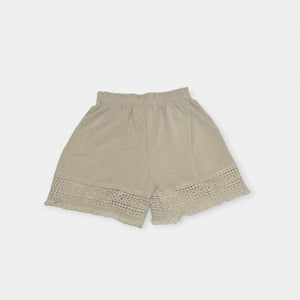 Dahlia - Broderet Kant Dame Shorts