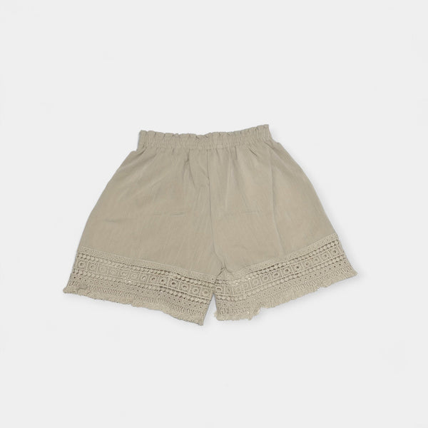 Dahlia - Broderet Kant Dame Shorts