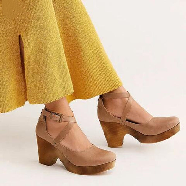 Jacey - Dame Wedge Pumps Med Lukket Tå
