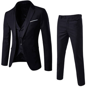 Aaronson - Herre Tredelt Slim Fit Jakkesæt Til Bryllup