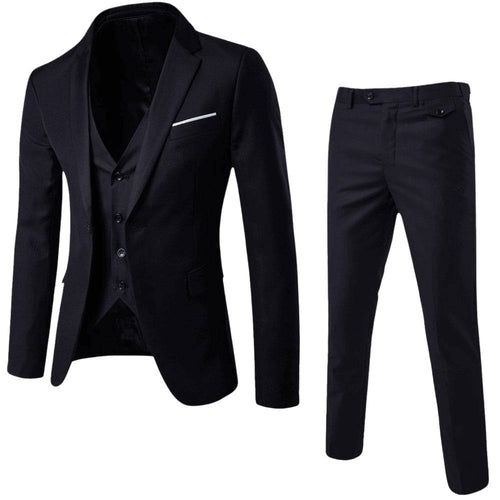 Aaronson - Herre Tredelt Slim Fit Jakkesæt Til Bryllup