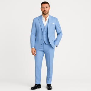 Aaronson - Herre Tredelt Slim Fit Jakkesæt Til Bryllup