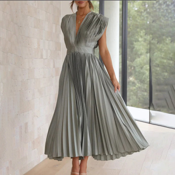 Zenobia - Elegant Blomster Kjole