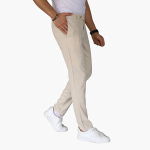 Silas - Slim Fit Sidelommer Herre Chinos