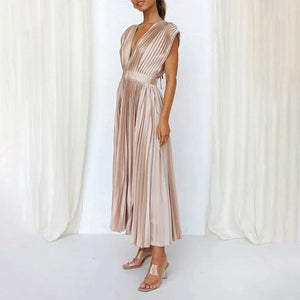 Zenobia - Elegant Blomster Kjole