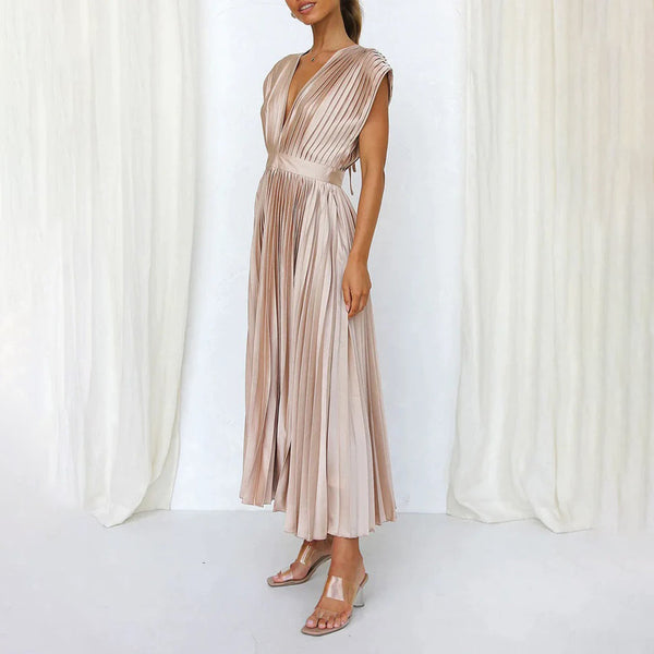Zenobia - Elegant Blomster Kjole