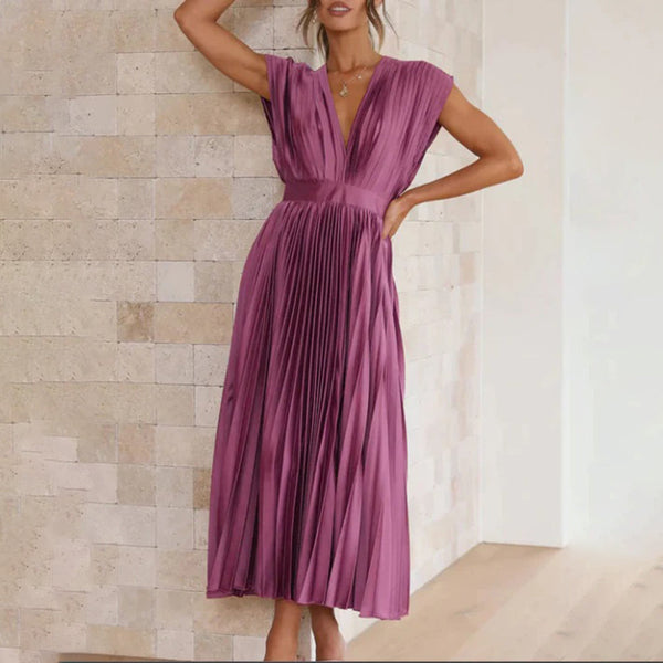 Zenobia - Elegant Blomster Kjole