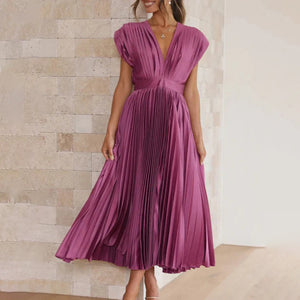 Zenobia - Elegant Blomster Kjole